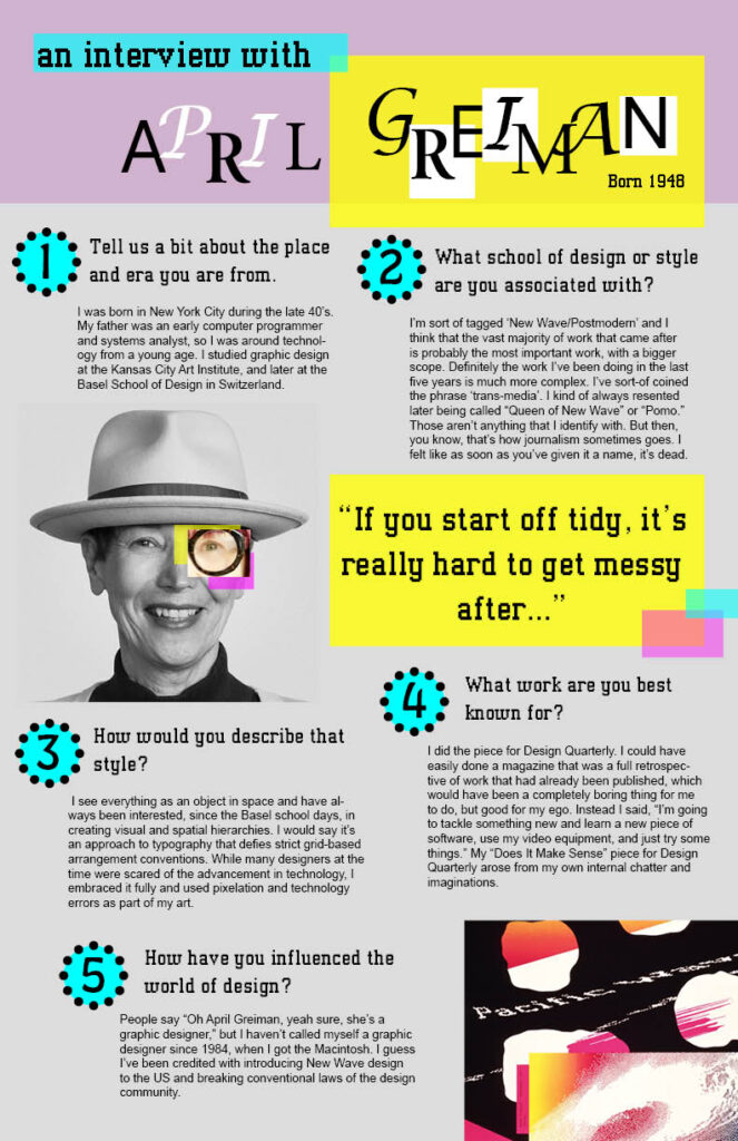 April Greiman Designer Interview